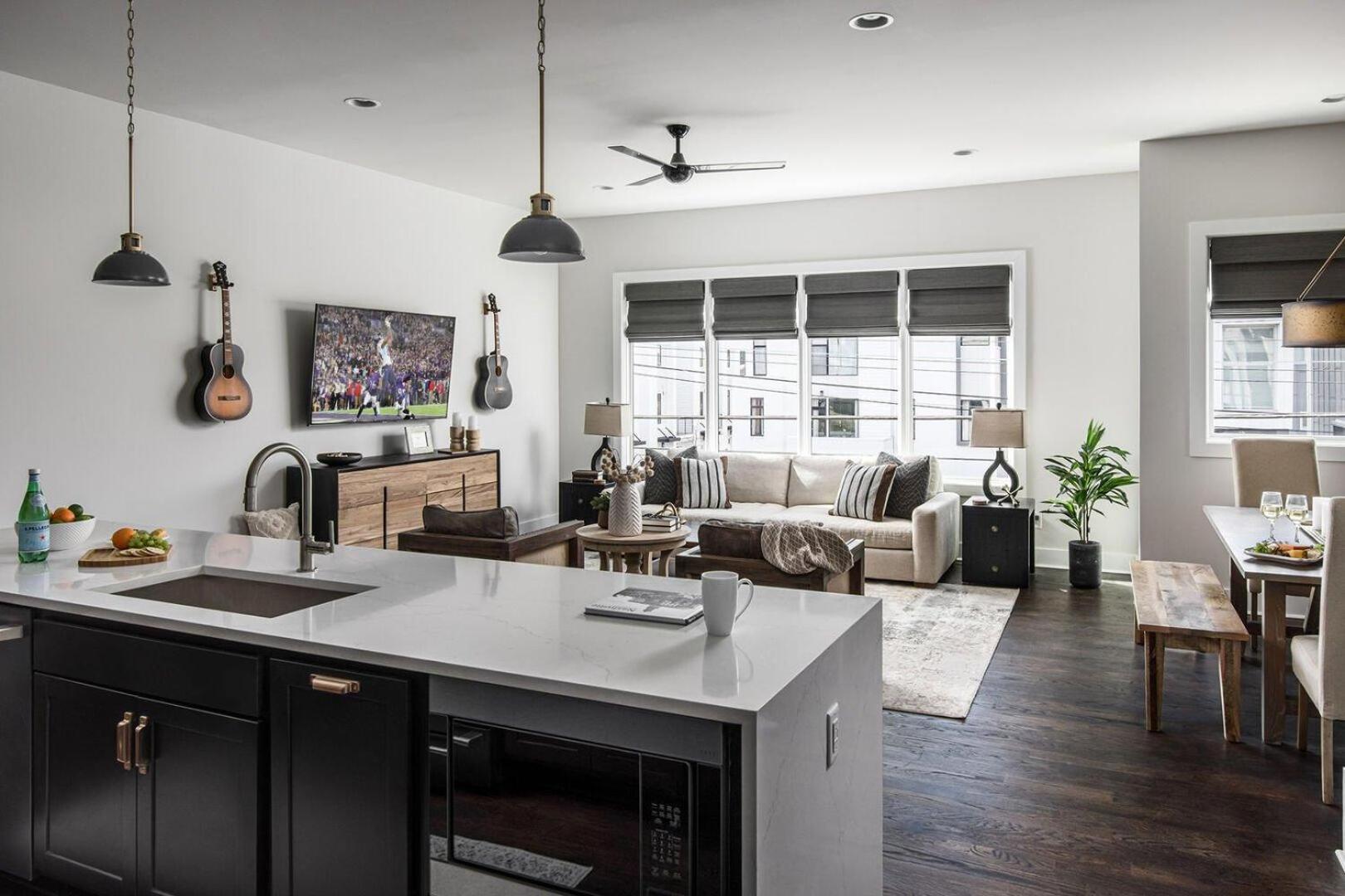 Edgehill Duo - 2 Townhomes - Mins Vanderbilt University Nashville Esterno foto