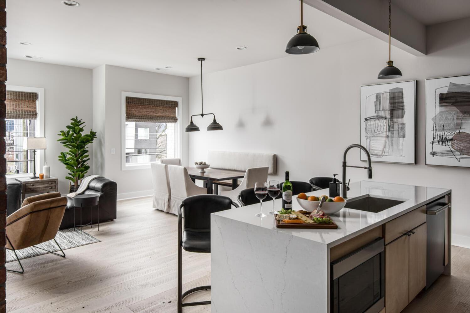 Edgehill Duo - 2 Townhomes - Mins Vanderbilt University Nashville Esterno foto